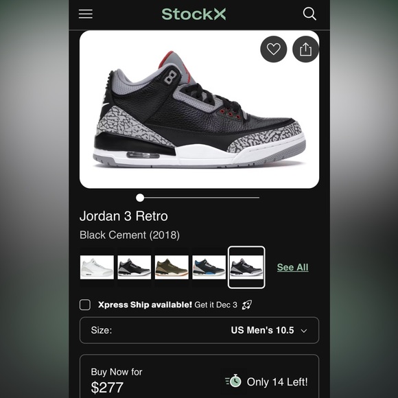 Jordan Retro 3 - Picture 6 of 6